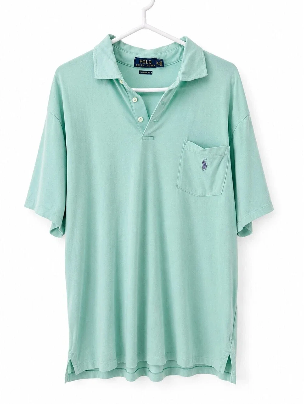 Polo Ralph Lauren Classic Fit Men's Polo Shirt, XL, Mint Green